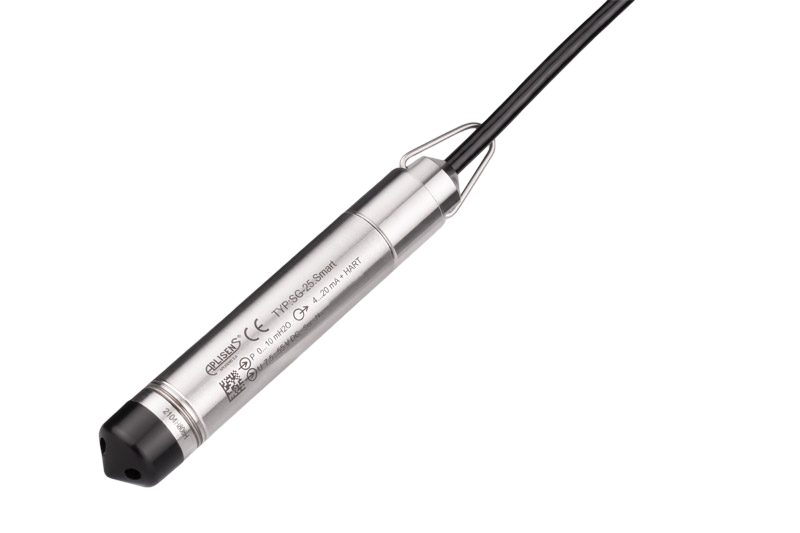 Hydrostatic level probe
